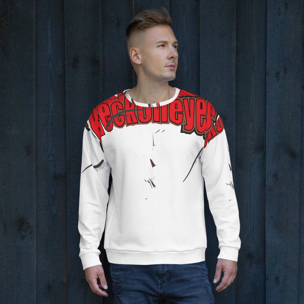 【BAON】[unisex] Runned Sporty Printed Nylon Sweatshirt BIXANCE SWEATSHIRT | Unisex | Quartz | Hoodies & Sweatshirts