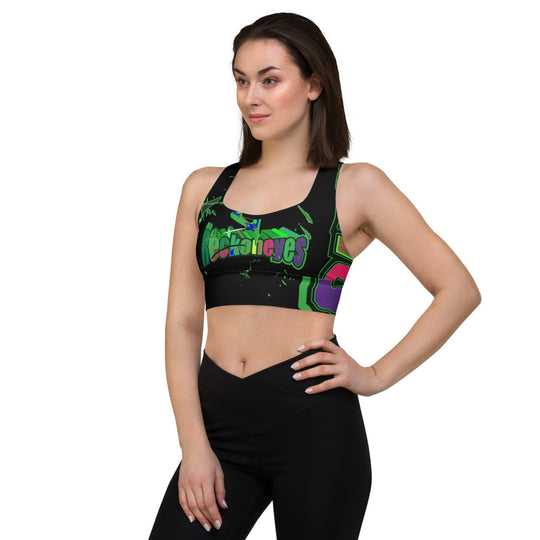 Longline sports bra