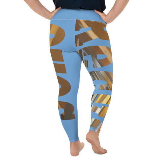 All-Over Print Plus Size Leggings