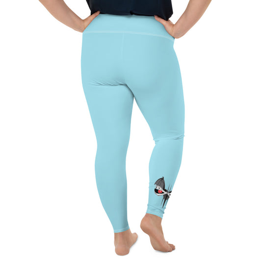 All-Over Print Plus Size Leggings