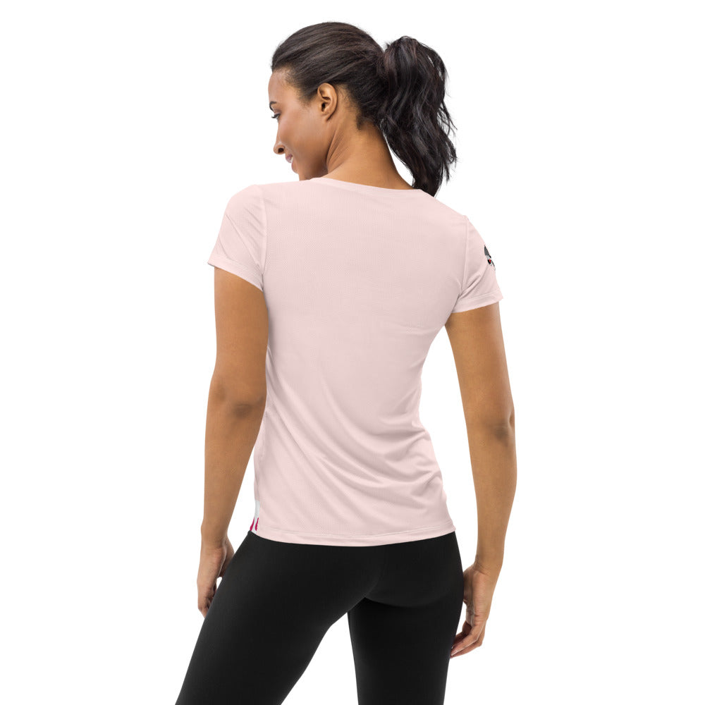 All-Over Print Women's Athletic T-shirt