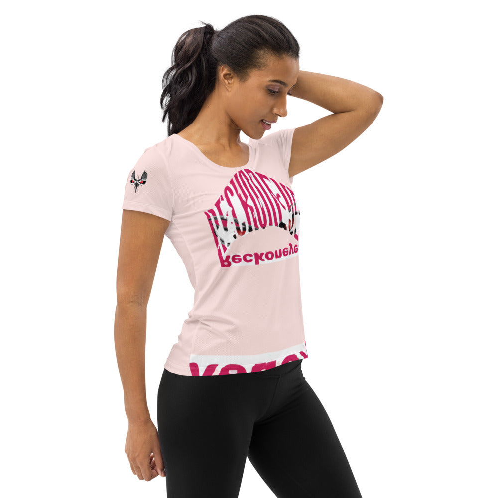 All-Over Print Women's Athletic T-shirt