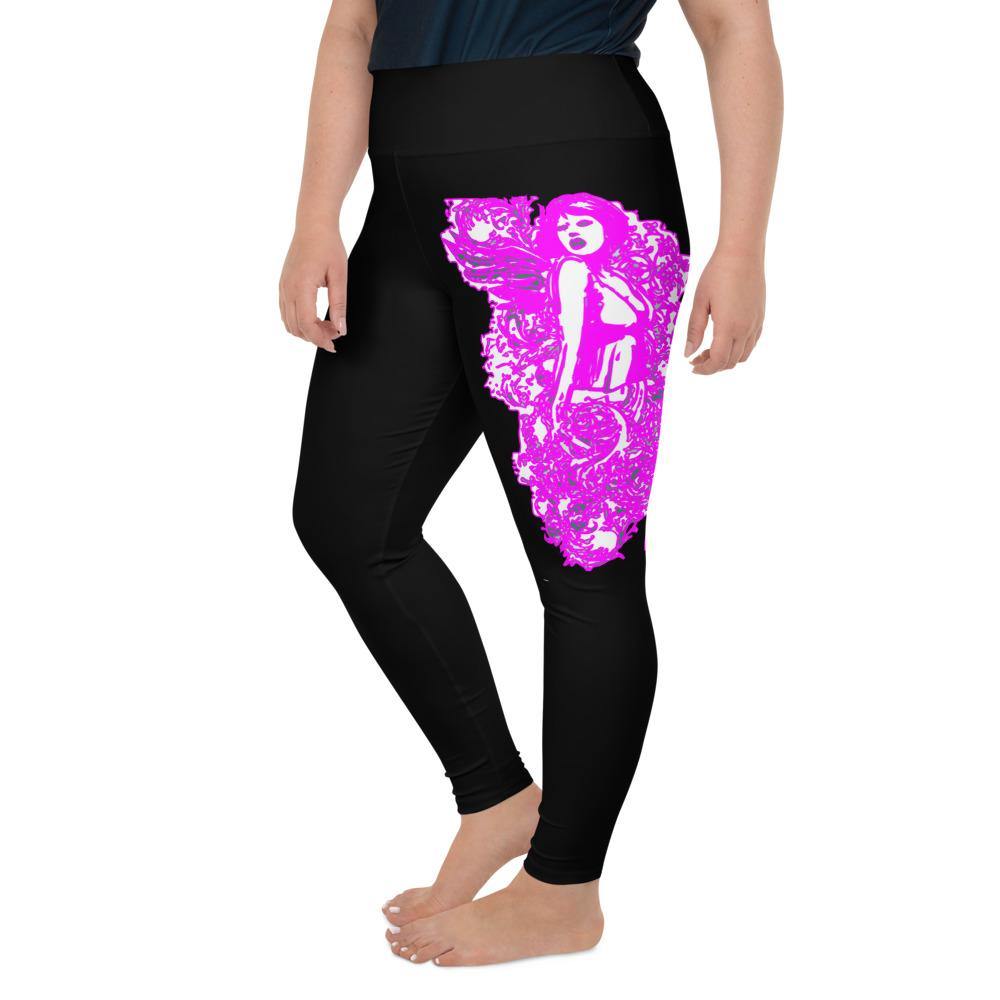 All-Over Print Plus Size Leggings - Reckoneyesshop.com