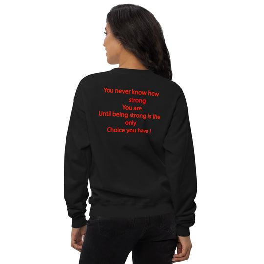 Unisex fleece sweatshirt - Reckoneyesshop.com