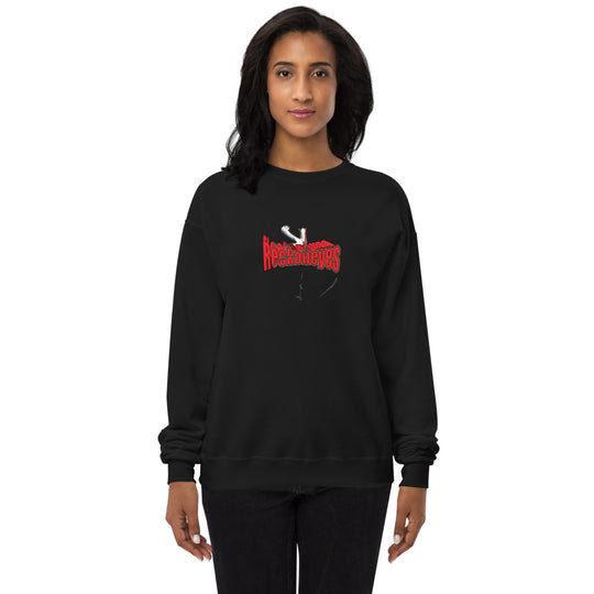 Unisex fleece sweatshirt - Reckoneyesshop.com